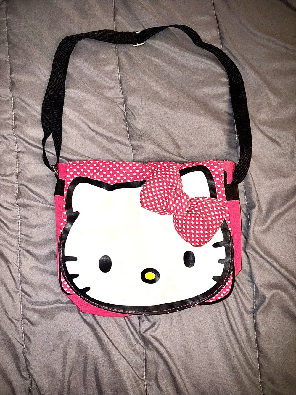 Hello Kitty Pink Polka Dot Shoulder Bag